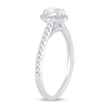 Thumbnail Image 1 of Diamond Engagement Ring 7/8 ct tw Oval 14K White Gold