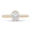 Thumbnail Image 3 of Diamond Ring 7/8 ct tw Oval 14K Yellow Gold