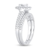 Thumbnail Image 2 of Diamond Bridal Set 1 ct tw Pear-shaped 14K White Gold