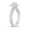 Thumbnail Image 1 of Diamond Bridal Set 1 ct tw Princess 14K White Gold
