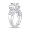 Thumbnail Image 2 of Diamond Bridal Set 2 ct tw Princess 14K White Gold