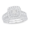Thumbnail Image 0 of Diamond Bridal Set 2 ct tw Princess 14K White Gold
