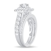 Thumbnail Image 1 of Diamond Bridal Set 2 ct tw Princess 14K White Gold