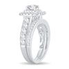 Thumbnail Image 2 of Diamond Bridal Set 2 ct tw Princess 14K White Gold