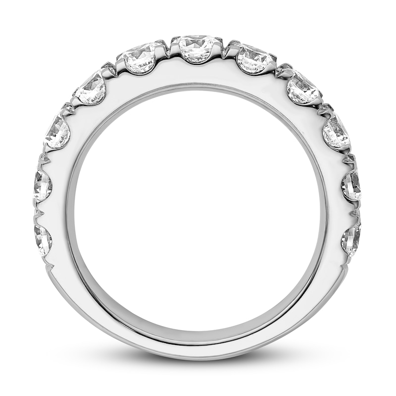 Main Image 2 of Diamond Anniversary Band 2 ct tw Round 14K White Gold