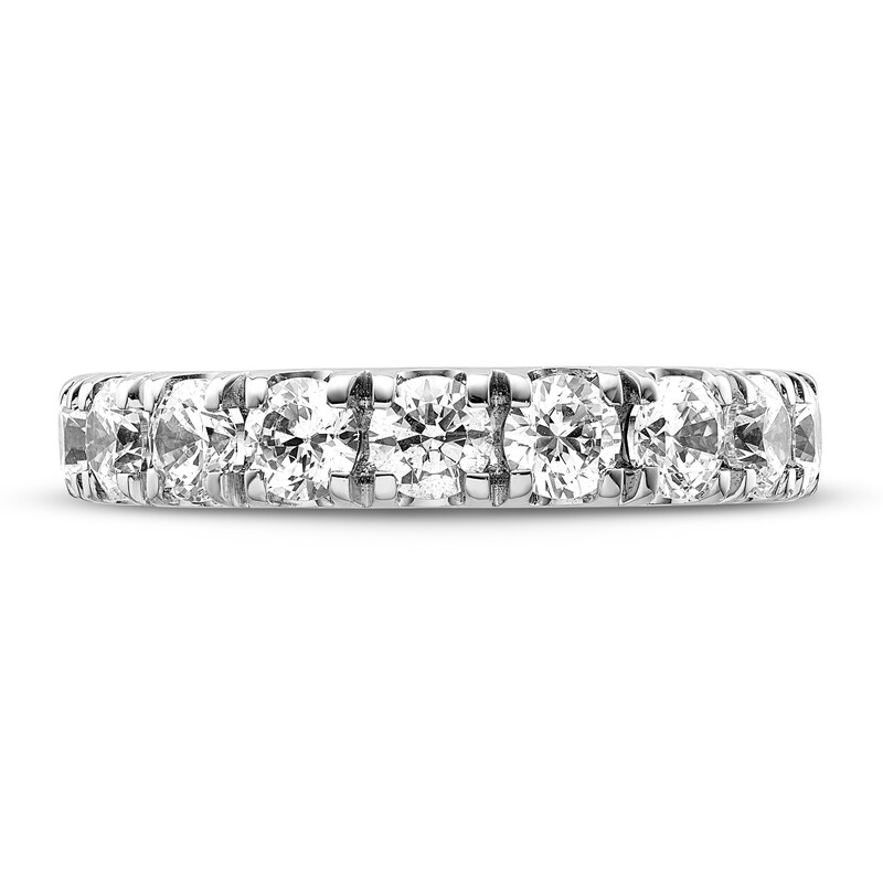 Main Image 3 of Diamond Anniversary Band 2 ct tw Round 14K White Gold