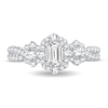 Thumbnail Image 2 of Diamond Engagement Ring 1-1/6 ct tw Emerald-cut 14K White Gold