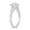 Thumbnail Image 2 of Diamond Engagement Ring 1-1/4 ct tw Oval 14K White Gold