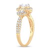 Diamond Ring 1-1/3 ct tw Oval 14K Yellow Gold