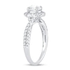 Thumbnail Image 2 of Diamond Engagement Ring 1 ct tw Oval 14K White Gold