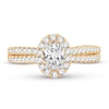 Thumbnail Image 2 of Diamond Ring 1 ct tw Oval 14K Yellow Gold