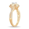 Thumbnail Image 2 of Diamond Ring 3/4 ct tw Oval 14K Yellow Gold