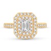 Thumbnail Image 3 of Diamond Ring 1 ct tw Emerald-cut 14K Yellow Gold
