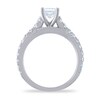 Thumbnail Image 3 of Diamond Engagement Ring 2 ct tw Round/Princess 14K White Gold