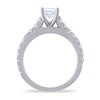 Thumbnail Image 2 of Diamond Engagement Ring 2 ct tw Round/Princess 14K White Gold