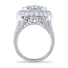 Thumbnail Image 3 of Diamond Engagement Ring 5 ct tw Round/Baguette 14K White Gold