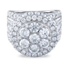 Thumbnail Image 3 of Diamond Engagement Ring 5 ct tw Round/Baguette 14K White Gold
