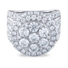 Thumbnail Image 4 of Diamond Engagement Ring 5 ct tw Round/Baguette 14K White Gold
