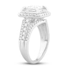 Thumbnail Image 1 of Diamond Engagement Ring 2 ct tw Round/Princess 14K White Gold
