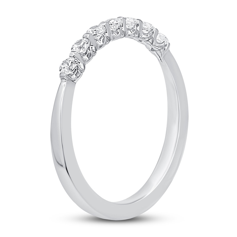 Main Image 2 of Diamond Anniversary Ring 1/4 ct tw Round 14K White Gold