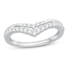 Thumbnail Image 0 of Diamond Contour Ring 1/3 ct tw Round 14K White Gold