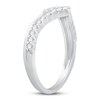 Thumbnail Image 1 of Diamond Contour Ring 1/3 ct tw Round 14K White Gold