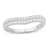 Thumbnail Image 1 of Diamond Contour Ring 1/3 ct tw Round 14K White Gold