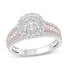 Thumbnail Image 1 of Diamond Engagement Ring 1 ct tw Round 10K Two-Tone Gold