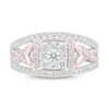 Thumbnail Image 3 of Diamond Engagement Ring 1 ct tw Round 10K Two-Tone Gold