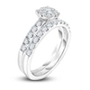 Thumbnail Image 3 of Diamond Bridal Set 3/4 ct tw Round 14K White Gold