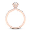 Thumbnail Image 2 of Diamond Ring 3/4 ct tw Round 14K Rose Gold
