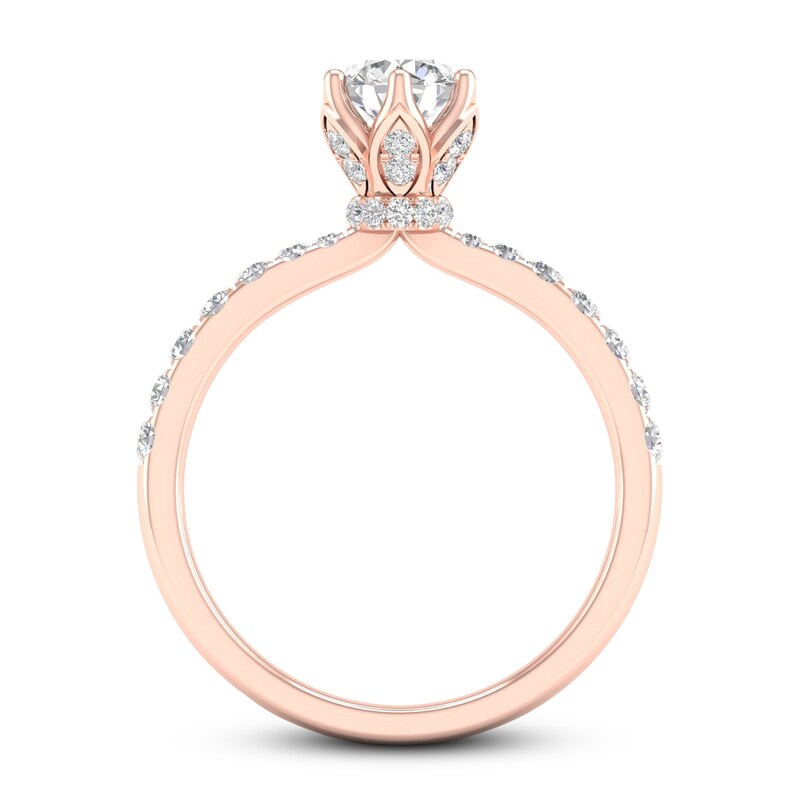 Main Image 2 of Diamond Ring 3/4 ct tw Round 14K Rose Gold