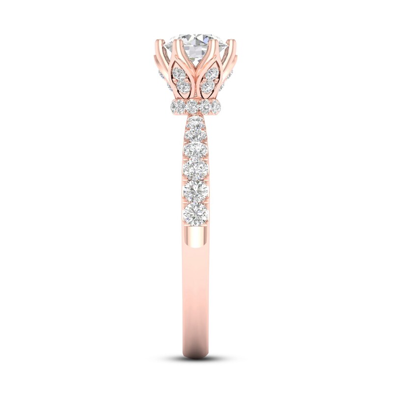 Main Image 3 of Diamond Ring 3/4 ct tw Round 14K Rose Gold