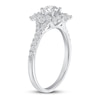 Thumbnail Image 1 of Diamond Engagement Ring 3/4 ct tw Round 14K White Gold