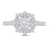 Thumbnail Image 3 of Diamond Engagement Ring 3/4 ct tw Round 14K White Gold