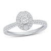 Thumbnail Image 1 of Diamond Engagement Ring 1/2 ct tw Round 14K White Gold