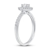 Thumbnail Image 2 of Diamond Engagement Ring 1/2 ct tw Round 14K White Gold