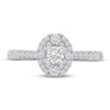 Thumbnail Image 3 of Diamond Engagement Ring 1/2 ct tw Round 14K White Gold