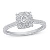 Thumbnail Image 0 of Diamond Engagement Ring 1/2 ct tw Round 14K White Gold