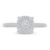 Thumbnail Image 2 of Diamond Engagement Ring 1/2 ct tw Round 14K White Gold