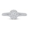 Thumbnail Image 3 of Diamond Engagement Ring 5/8 ct tw Round 14K White Gold