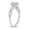 Thumbnail Image 2 of Diamond Engagement Ring 1/2 ct tw Round 14K White Gold