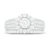 Thumbnail Image 2 of Diamond Bridal Set 1 ct tw Round 14K White Gold