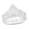 Thumbnail Image 1 of Diamond Bridal Set 3/4 ct tw Round 14K White Gold