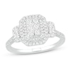 Thumbnail Image 1 of Diamond Engagement Ring 1/2 ct tw Round 14K White Gold