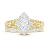 Thumbnail Image 2 of Diamond Bridal Set 1/2 ct tw Round 14K Yellow Gold