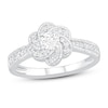 Thumbnail Image 1 of Diamond Engagement Ring 3/8 ct tw Round 14K White Gold