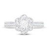 Thumbnail Image 2 of Diamond Engagement Ring 3/8 ct tw Round 14K White Gold