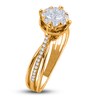 Thumbnail Image 1 of Diamond Engagement Ring 3/8 ct tw Round 14K Yellow Gold
