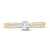 Thumbnail Image 3 of Diamond Engagement Ring 1/2 ct tw Round 14K Yellow Gold